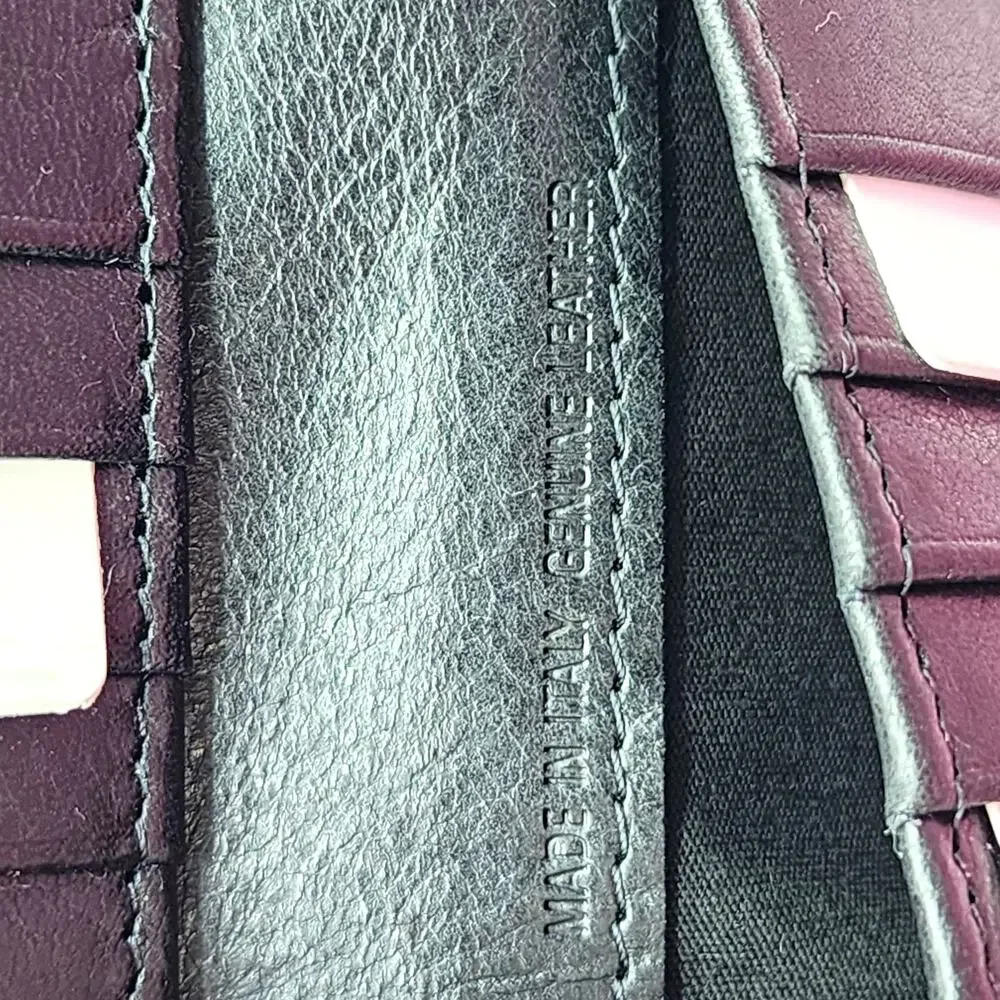 Maison Margiela Line 11 Leather Bifold Wallet Black - New